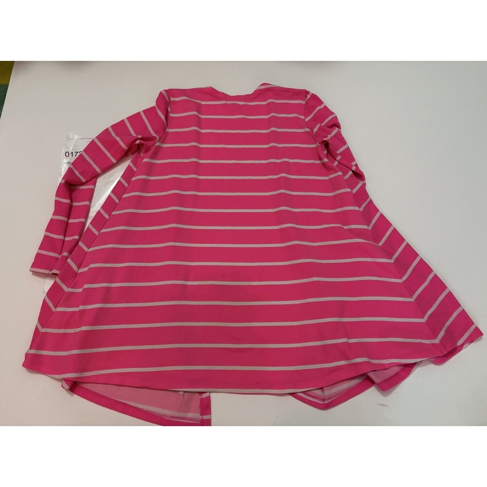 LulaRoe Open Cardigan w/ Pockets Striped Women's Sz XS - Picture 4 of 4